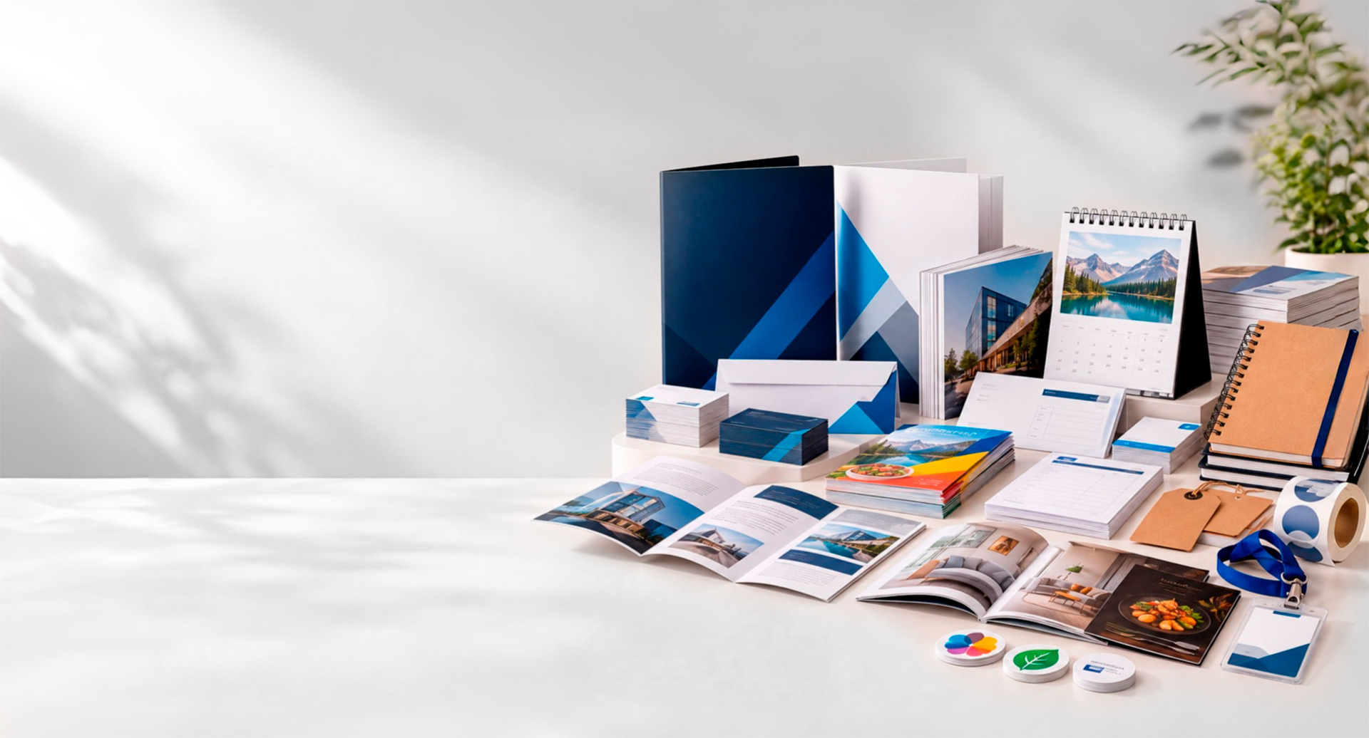 Tarjetas & Folletos Offset